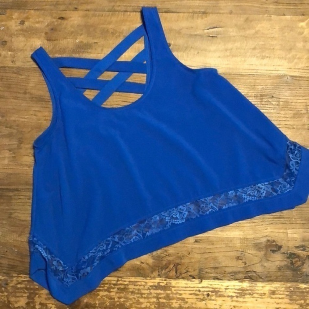 GB‎ size small Royal blue top T25